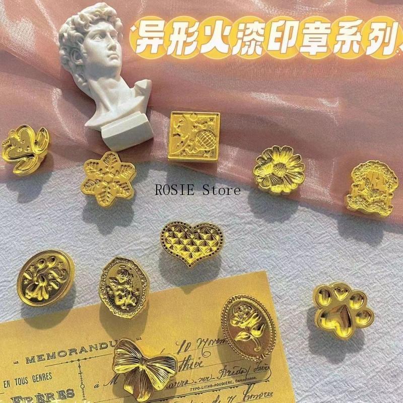 Wax Seal Stamp Kit - 3D металлическая печать для воска, ретро