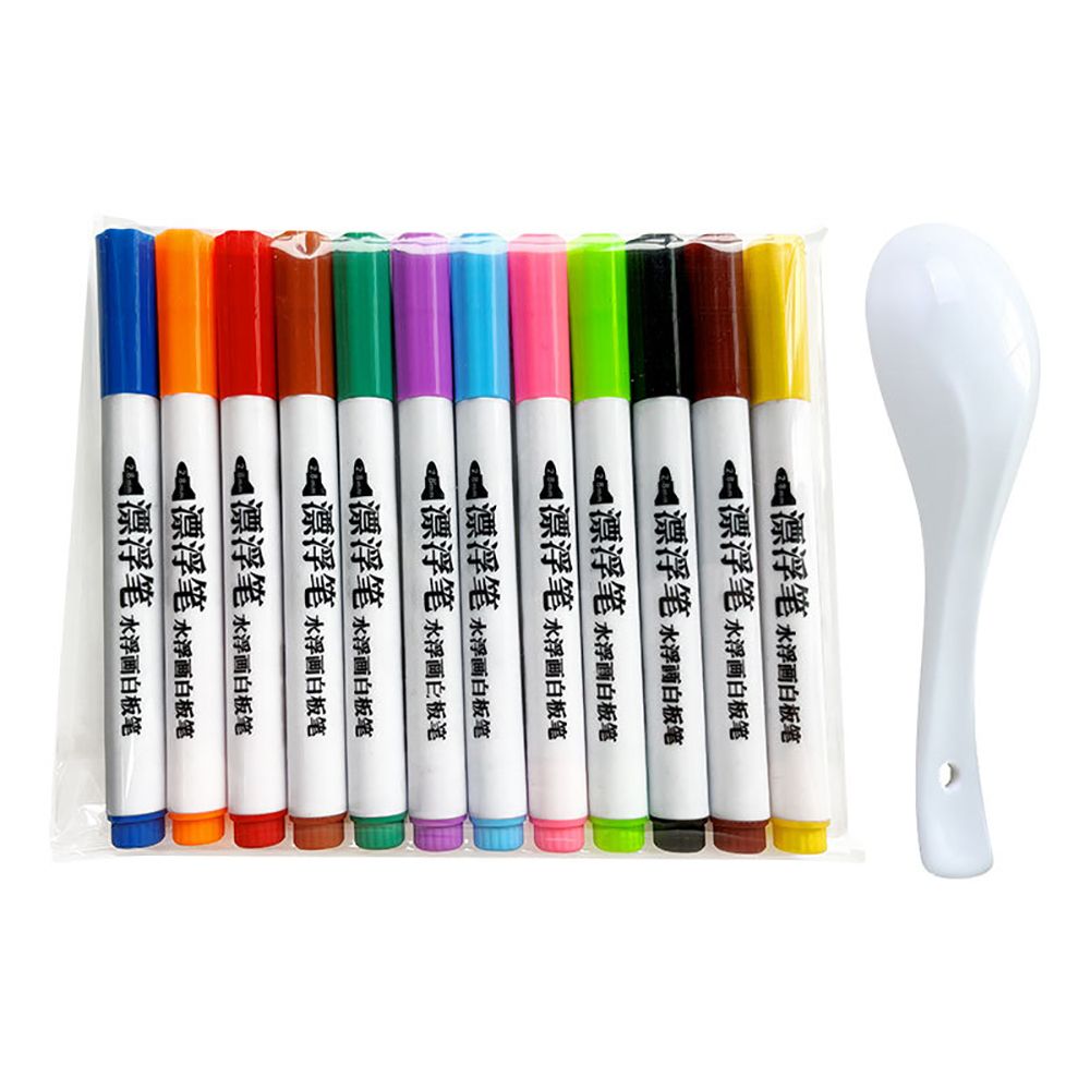 Whiteboard Marker Set - 4/8/12 цветов, керамическая ложка, волшебная ручка