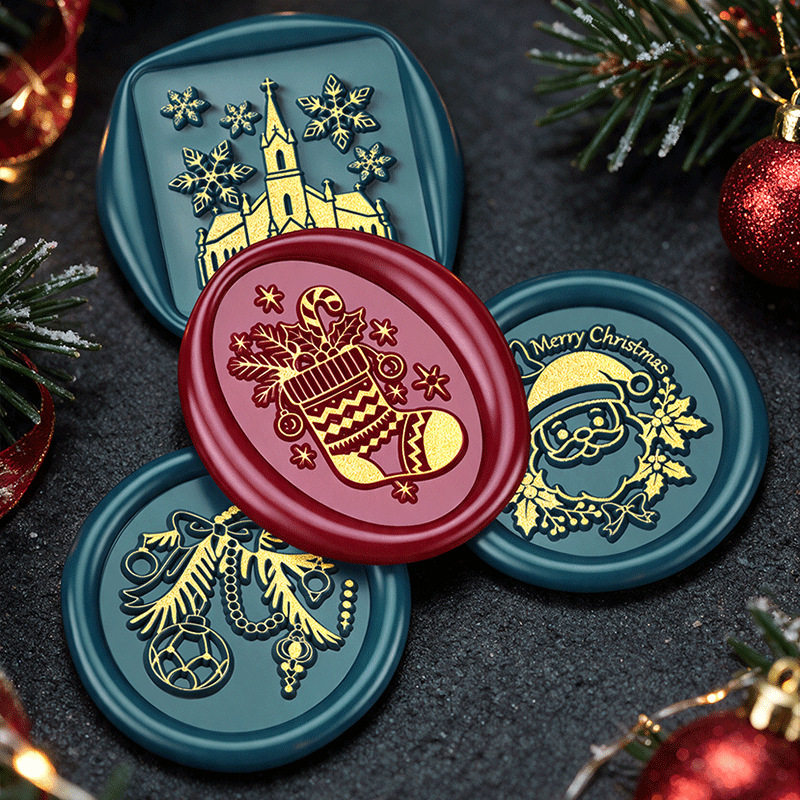 Набор для рождественского твор – обзор и цена Wax Seal Stamp Kit