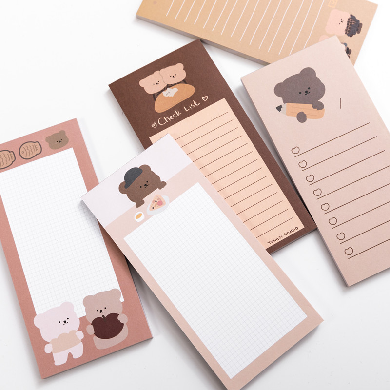 Милый корейский блокнот с пече – обзор и цена Office Stationery Supply List